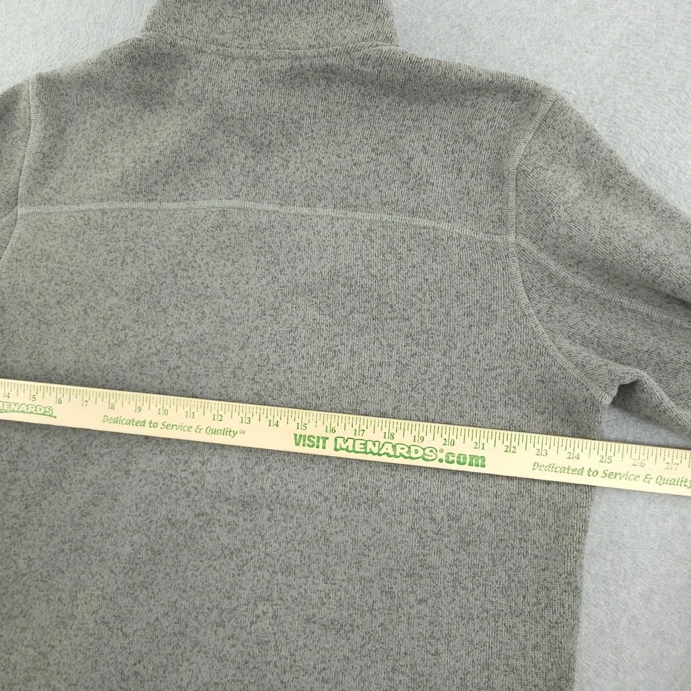 The North Face Sweater Fleece Jacket Mens XL Gray Full Zip Ag Valley Co-Op